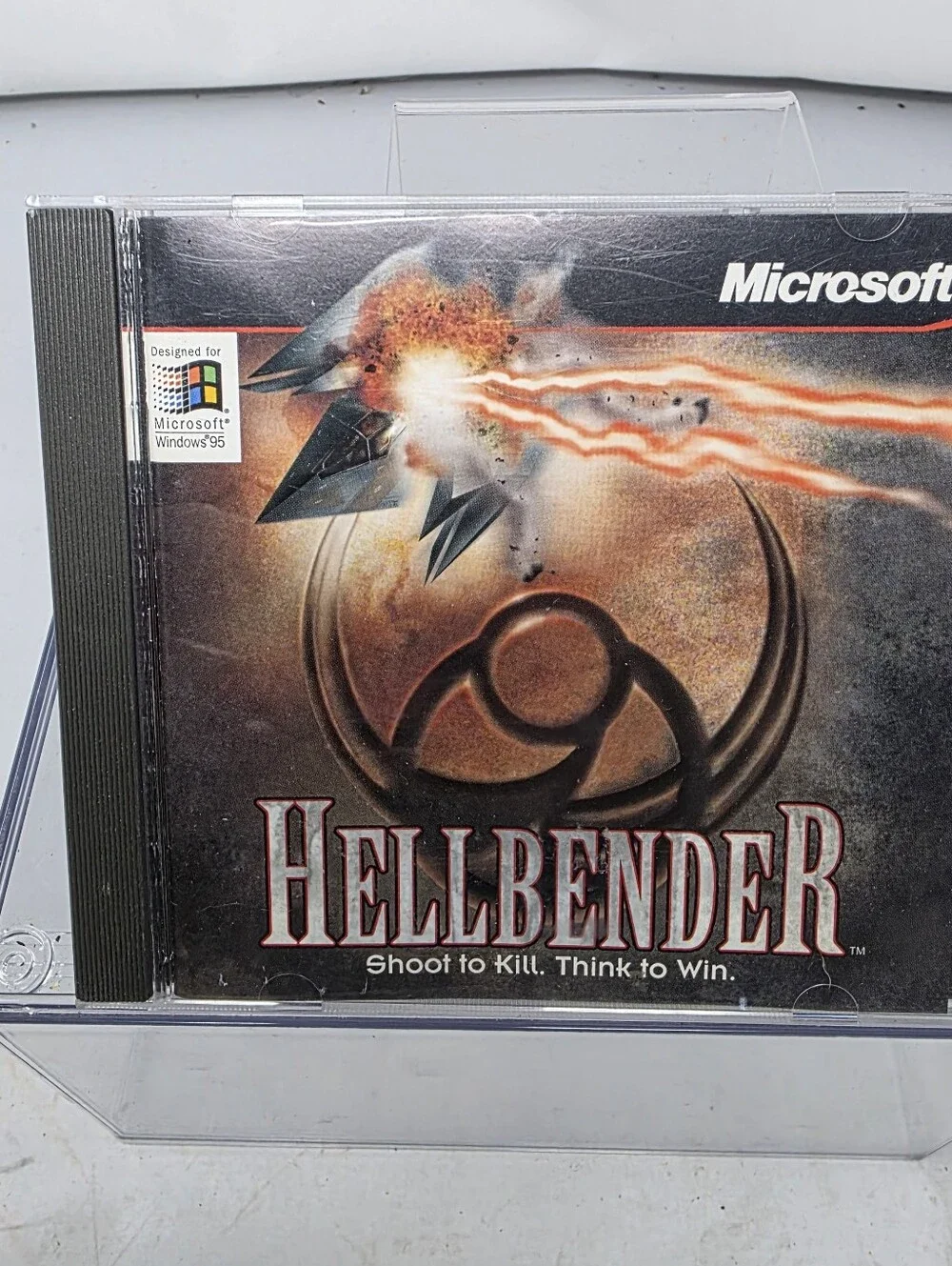 Hellbender Microsoft Shoot To Kill Think To Win PC CD-ROM Game 1996 with cd key
